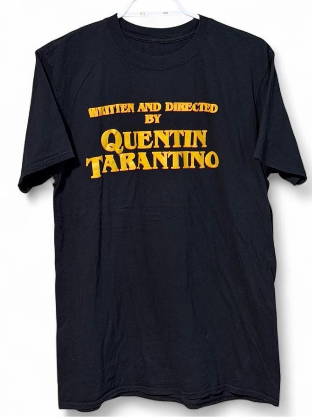 Quentin Tarantino black cotton t-shirt large
